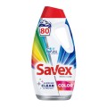 Detergent de Rufe Lichid Savex Premium Color, 3.6 l, 80 Spalari