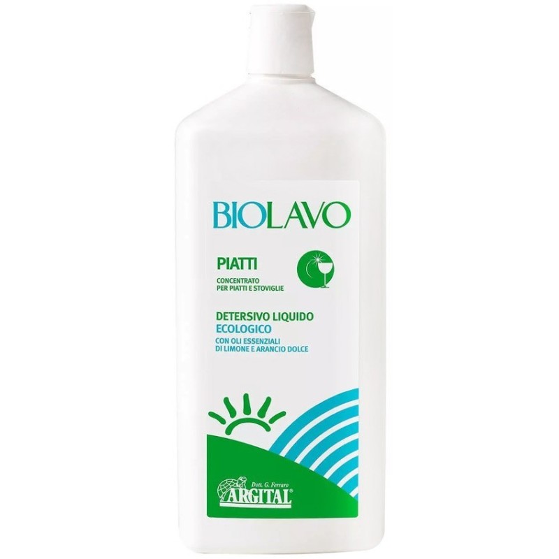 Detergent de Vase cu Lamaie, 1 l, Biolavo