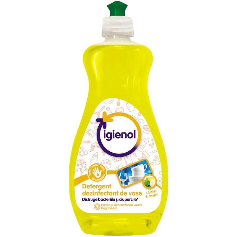 Detergent Dezinfectant de Vase Igienol Lamaie, 500 ml