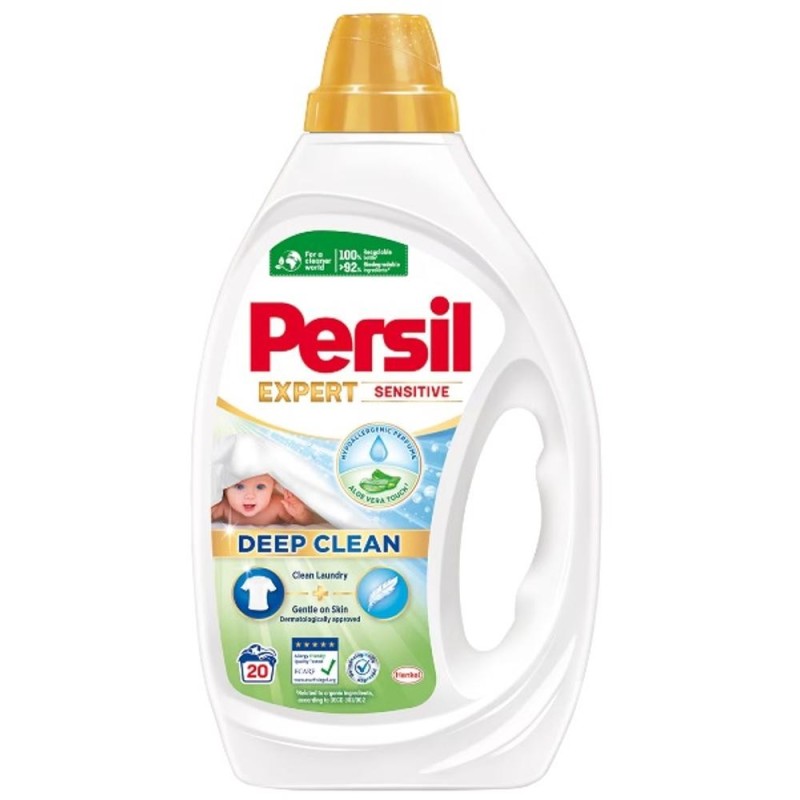 Detergent Lichid de Rufe Persil Sensitive, 20 Spalari, 900 ml