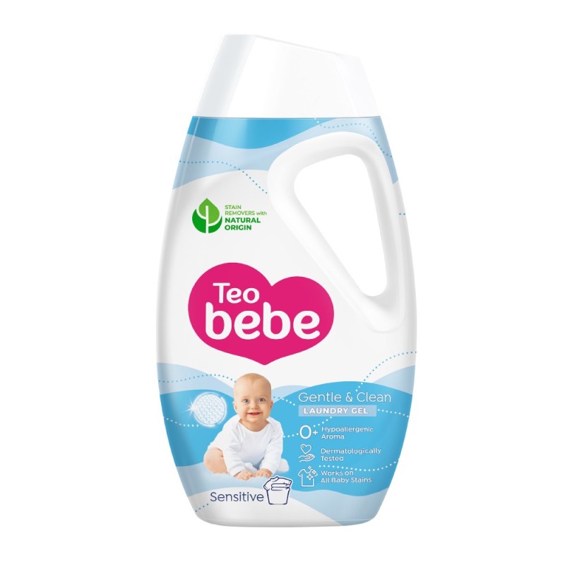 Detergent Lichid de Rufe, Teo Bebe, Sensitive, 1.08 l