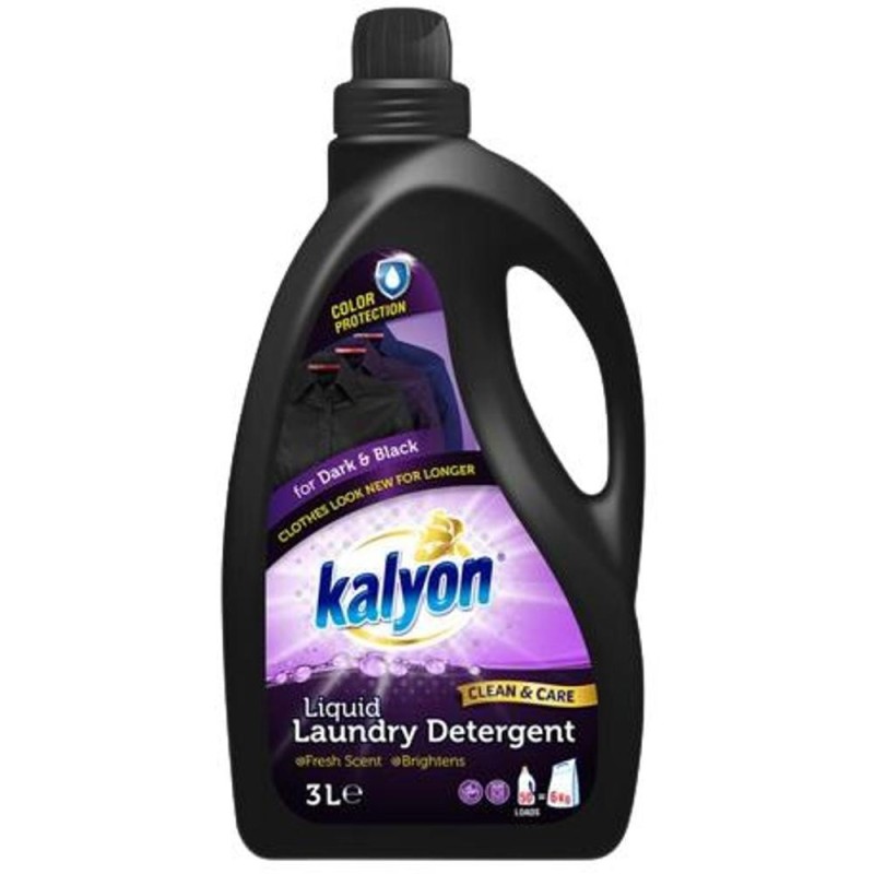 Detergent Lichid Rufe Kalyon, Black&Dark, 3 l
