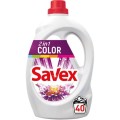 Detergent Lichid Savex 2 in 1, 40 Spalari, Color 2.2 l