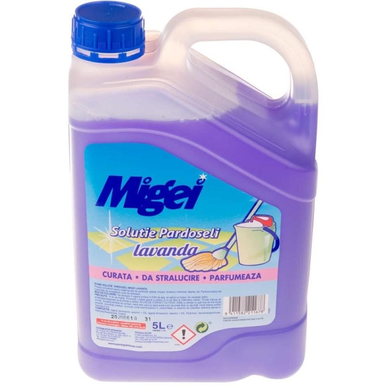 Detergent Pardoseli Migei, Lavanda, 5 l