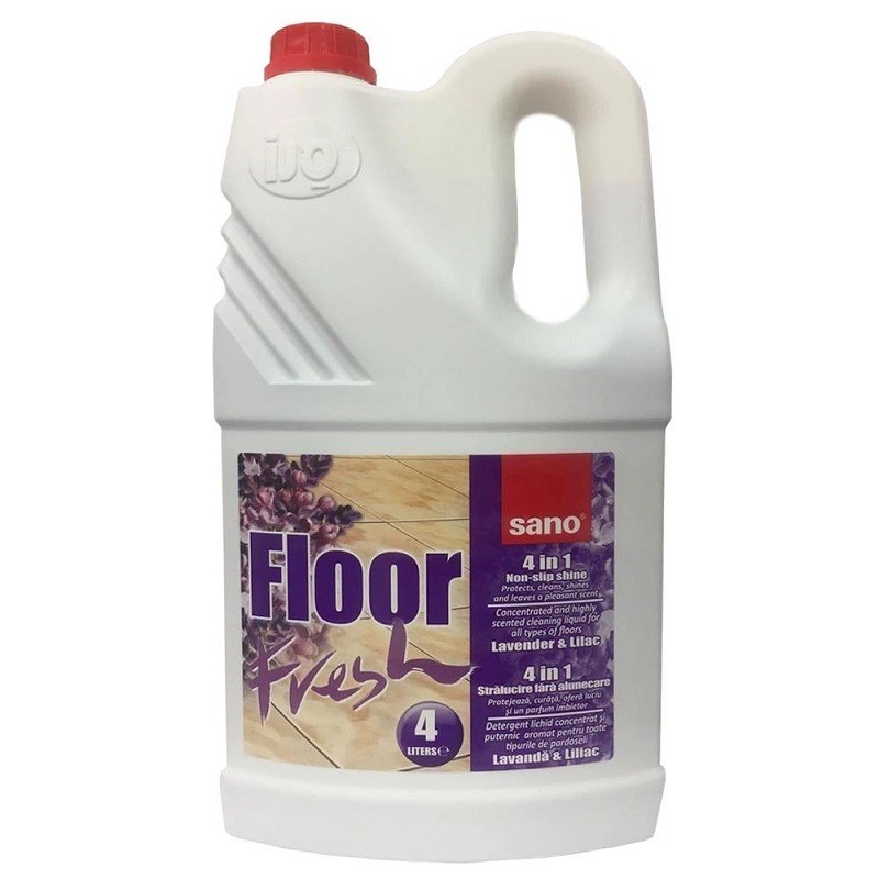 Detergent pentru Pardoseli Sano Floor Fresh Liliac 4 l