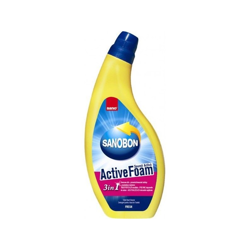 Detergent pentru WC Sano Spuma Activ Fresh 750 ml