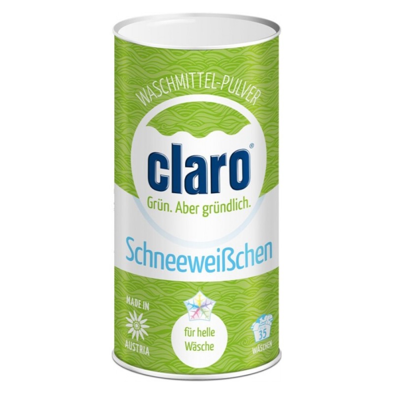 Detergent Pulbere Ecologica Alba ca Zapada pentru Haine Deschise Claro, 1 kg