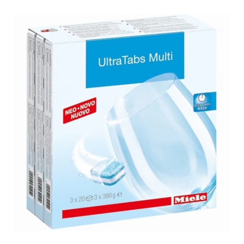 Detergent Tablete pentru Masina de Spalat Vase GS CL 0606 T UltraTabs All in One, Rezultate Stralucitoare, 60 Bucati