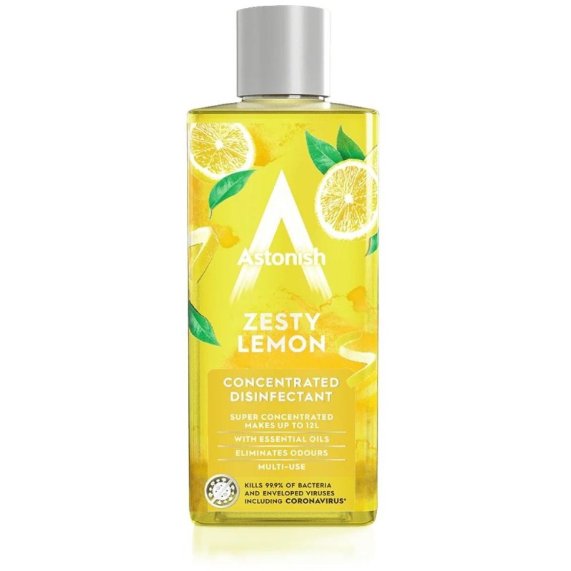 Dezinfectant Concentrat (1:40 / 1:20), Lemon, 300 ml, Astonish