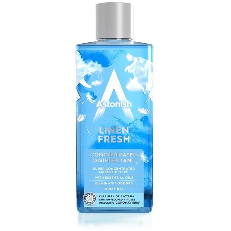 Dezinfectant Concentrat (1:40 / 1:20), Linen Fresh, 300 ml, Astonish