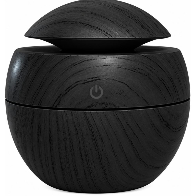 Difuzor Aromaterapie, Forma Rotunda, Negru