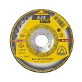 Disc de Polizare A 24 Extra Klingspor, 115 x 6 x 22.23 mm