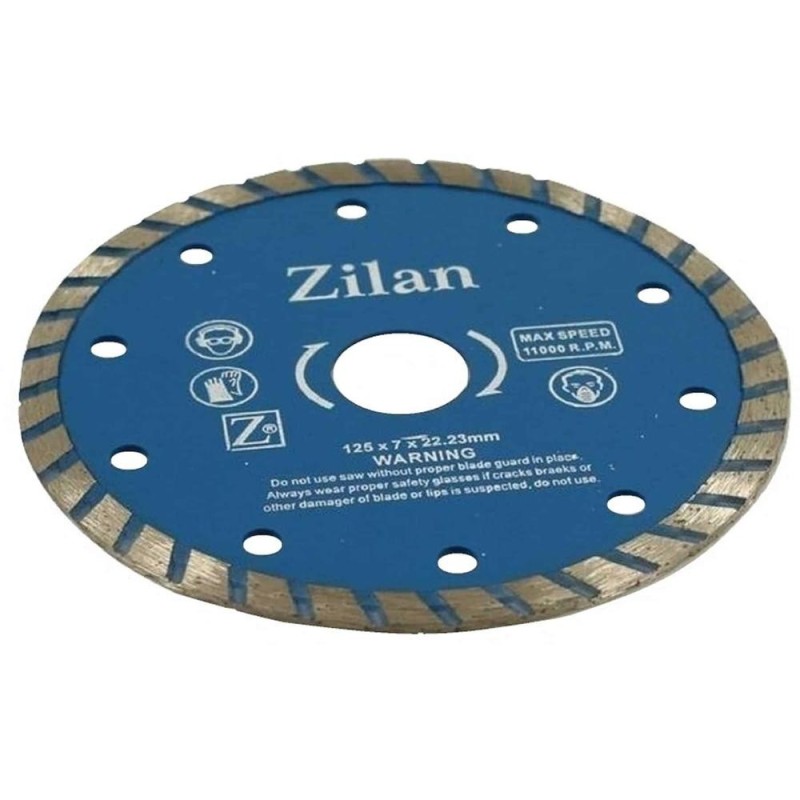 Disc Diamantat Continuu, 11000 Rotatii pe Minut, 125 x 7 x 22.23 mm