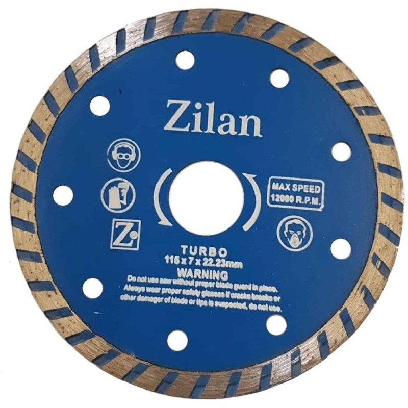 Disc Diamantat Continuu, 12000 Rotatii pe Minut, 115 x 7 x 22.23 mm
