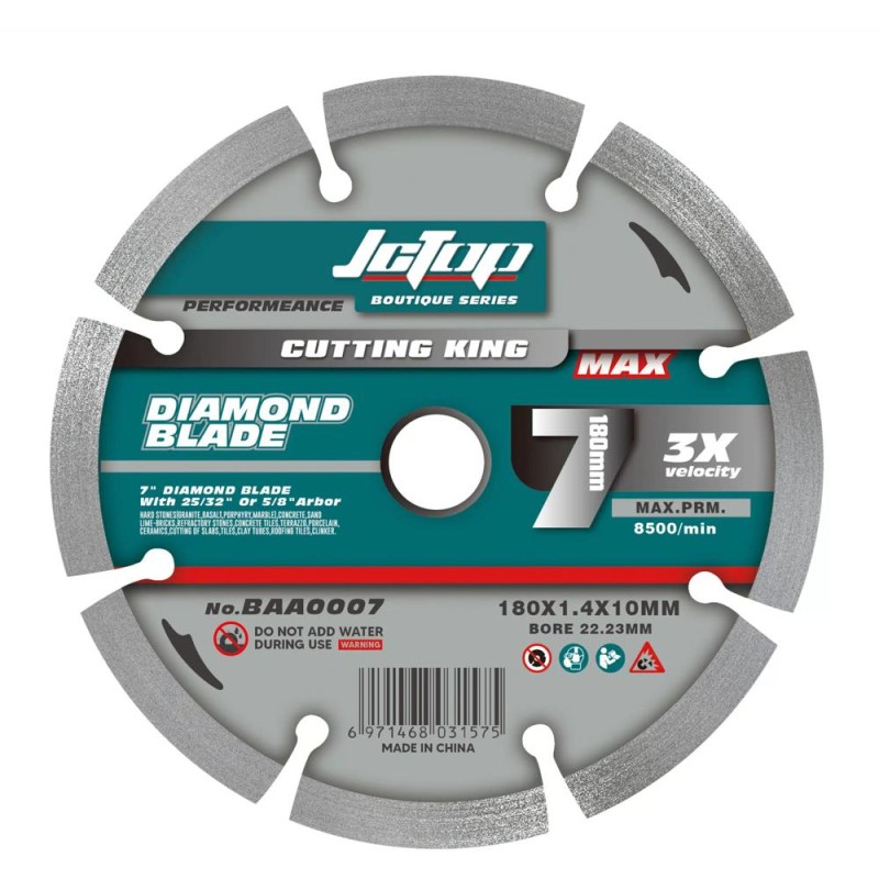 Disc Diamantat Jctop, Segmentat 180 x 22.3, N/A