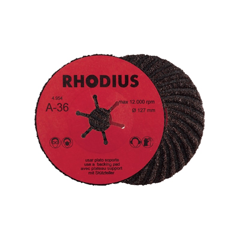 Disc Semi-flexibil cu Durata de Viata Ridicata, pentru Otel, Sfa, 125 X 22.23, Gr. 24