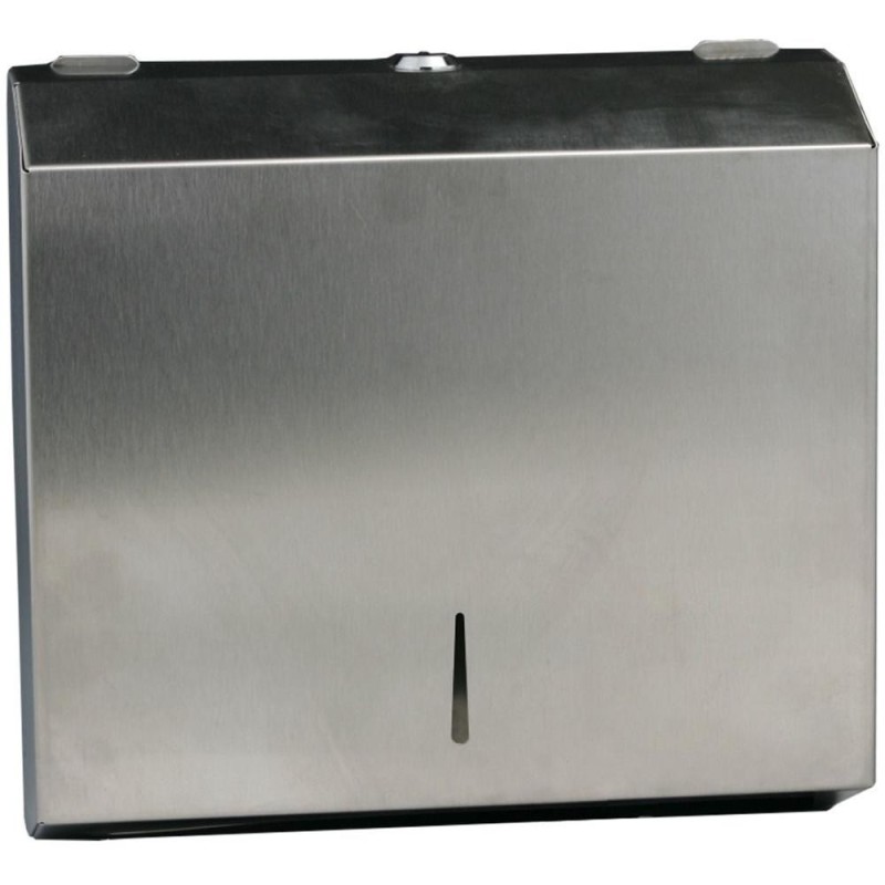 Dispenser Inox Perete pentru Prosoape Hartie Pliate in C si M, Prima