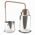 Distilator Palinca din Inox si Cupru, 58 l, Perfect Home