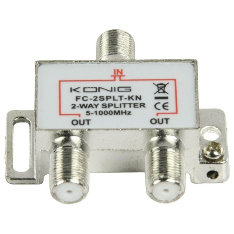 Distribuitor Semnal TV 2 Cai, 5-1000 MHz, Konig
