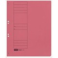 Dosar Carton A4, Rosu, Coperta Frontala 1/1, Manila 250 g/mp, cu Capse, Elba