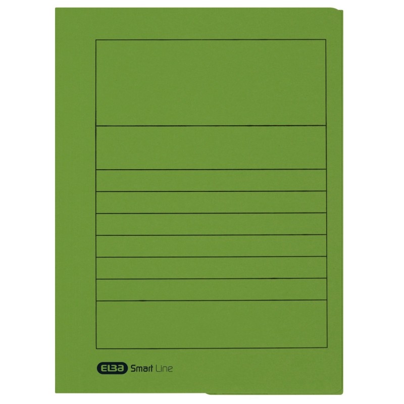 Dosar Plic Elba Smart A4, Carton Manila 250 g / mp, Blue Angel, Capacitate 150 File, Verde