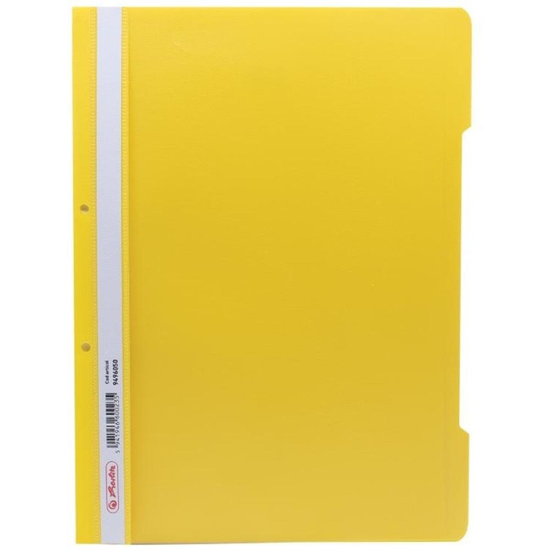 Dosar Sina, A4, PP, Perforat, Galben