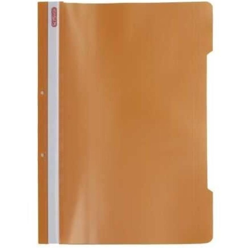 Dosar Sina A4, PP, Perforat, Portocaliu