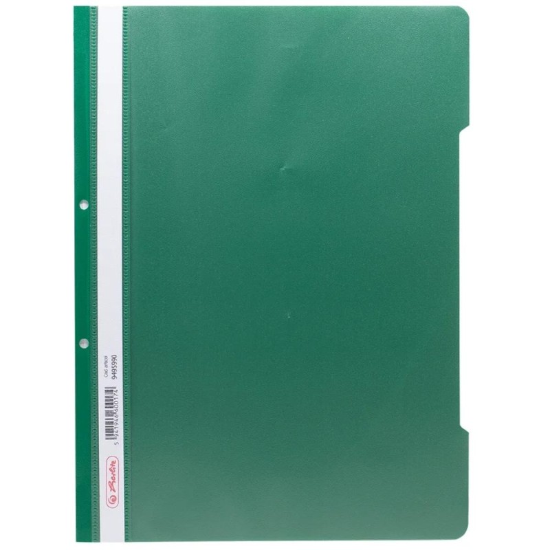 Dosar Sina A4, PP, Perforat, Verde