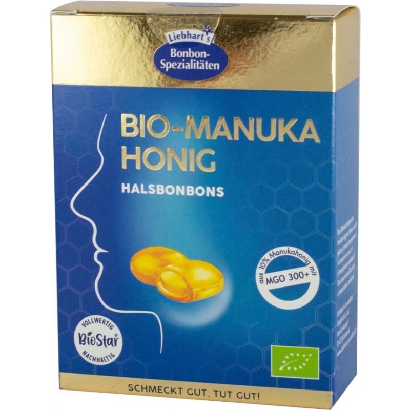 Dropsuri BIO cu Miere de Manuka,100 g