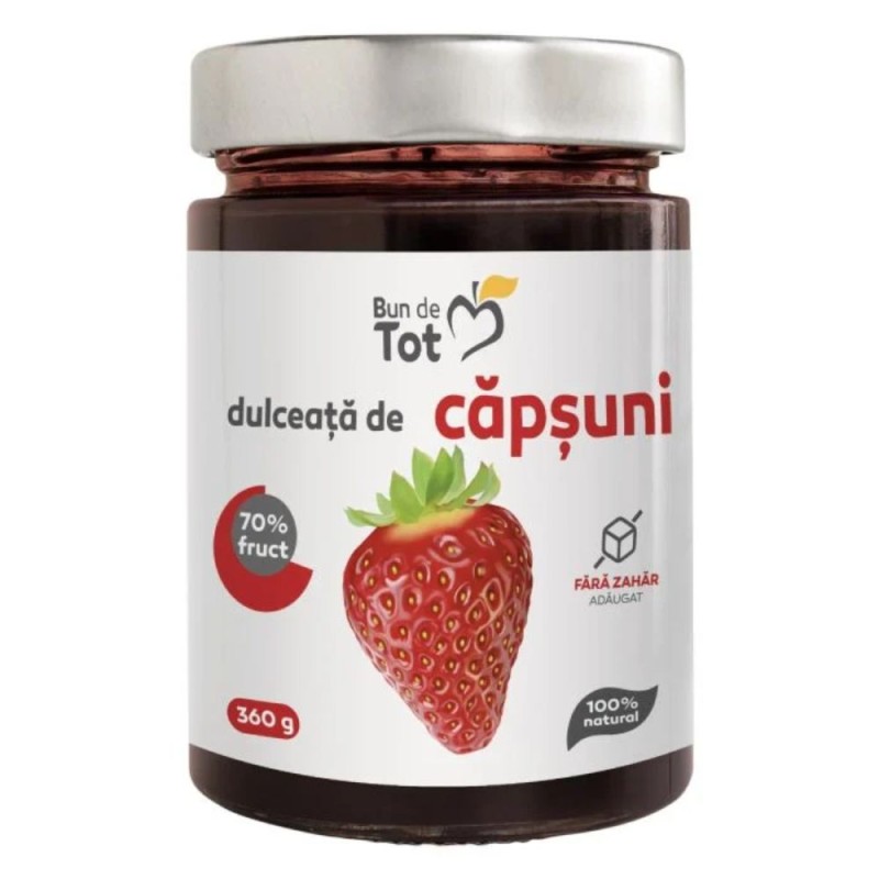 Dulceata de Capsuni, la Borcan, 360 g