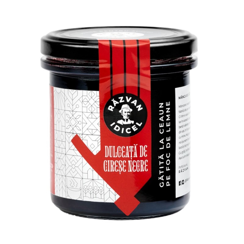 Dulceata de Cirese Negre, Razvan, 380 g