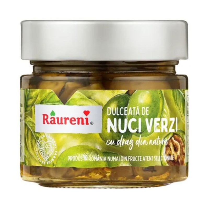 Dulceata de Nuci Verzi, Raureni, 270 g