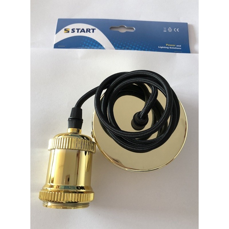 Dulie Aurie Fasung Start cu Fir 1 m E27 230V