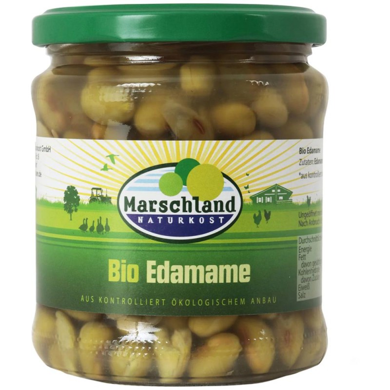 Edamame Boabe, Marschland, Bio, 330/200 g