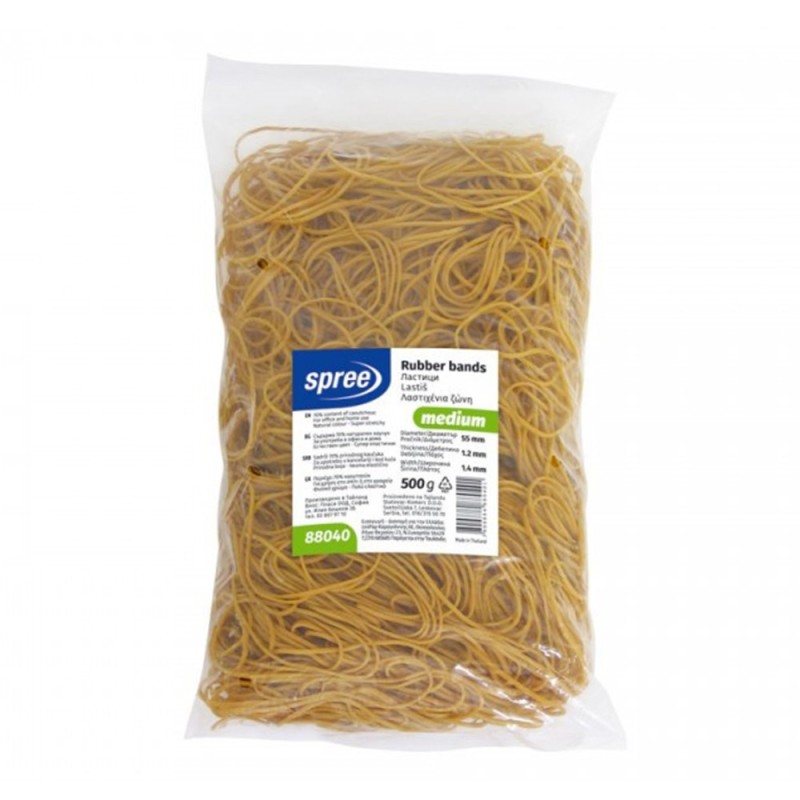 Elastice din Cauciuc Natural, Diametru 55 mm, Elongatie 70%, Spree