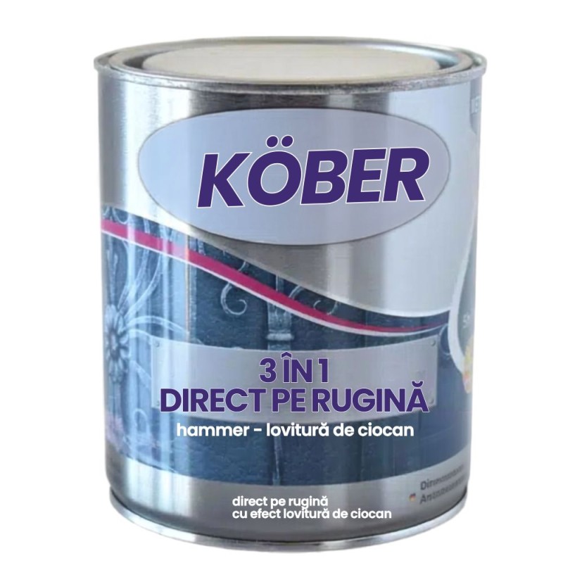 Email 3 in 1, Kober, Direct pe Rugina, Hammer Lovitura de Ciocan, 0.75 l, Brun