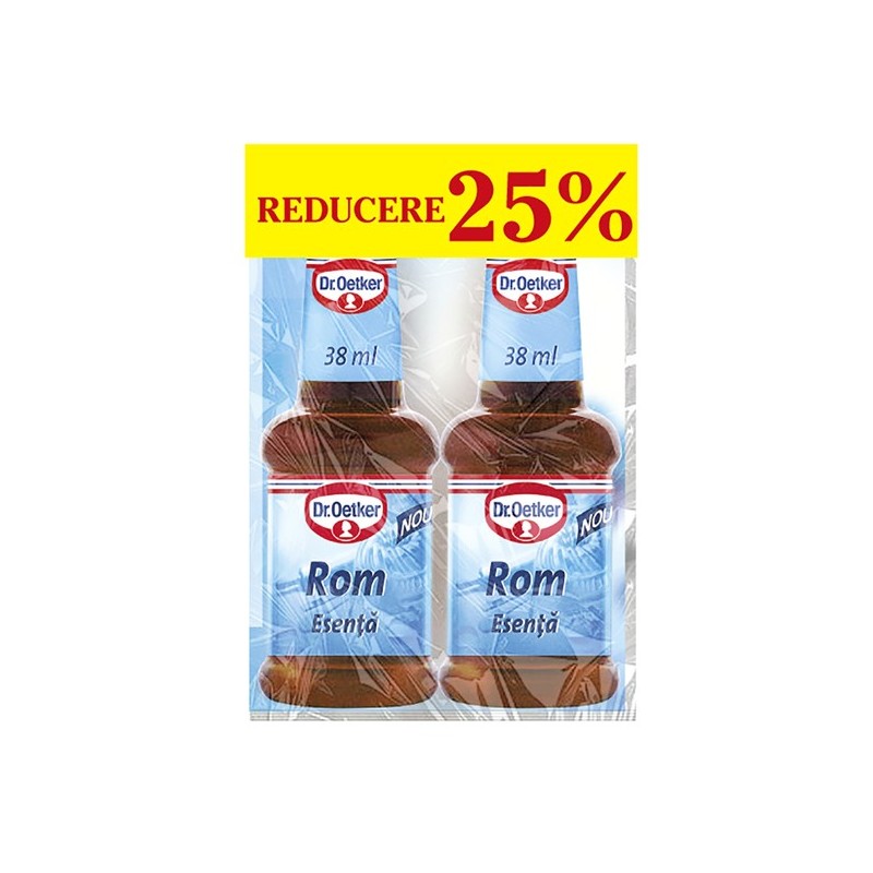 Esenta Rom Dr. Oetker 2Buc-25% 38 ml