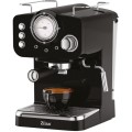 Espressor Manual, 15Bar, Capacitate 1.25 l, Putere 1100W, Negru