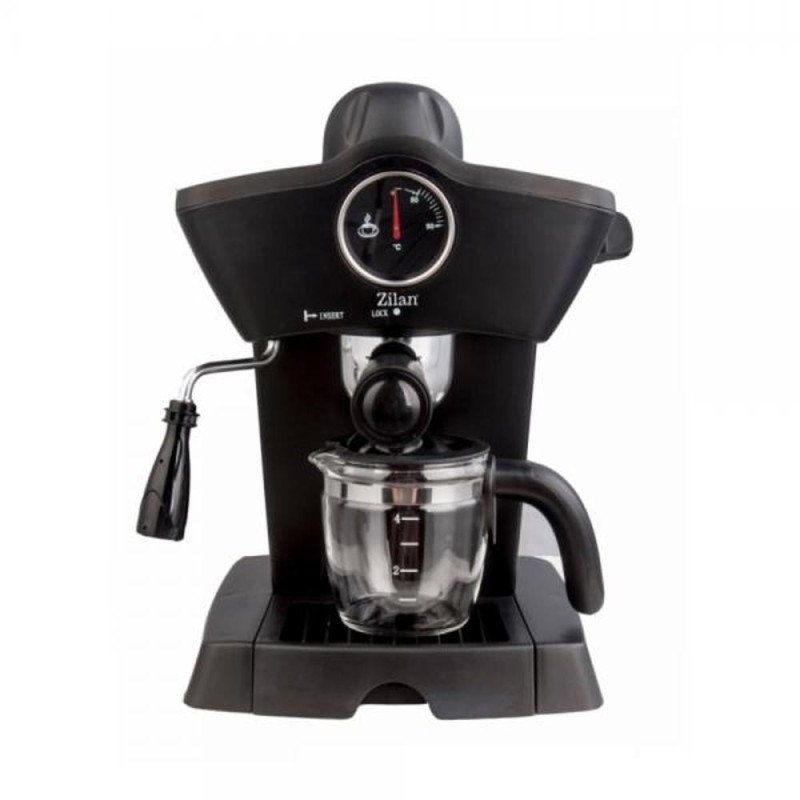 Espressor Manual, Indicator Temperatura, Capacitate 240 ml, Putere 800W, Negru