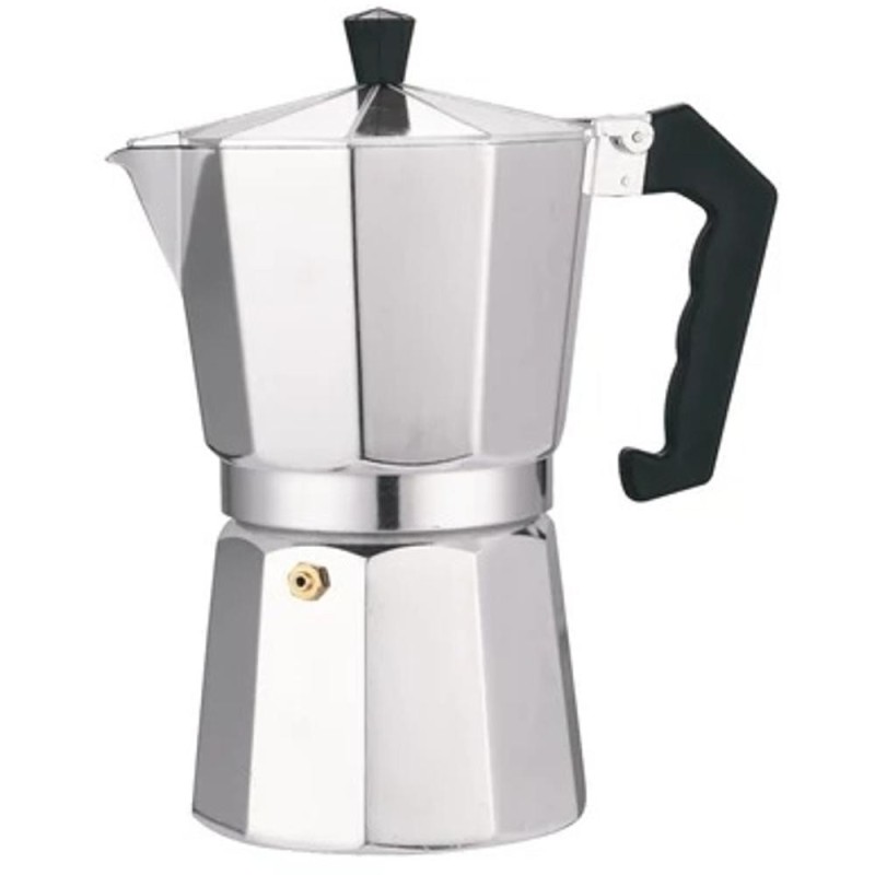 Espressor Moka 6 Cani, din Aluminiu, Compatibil Inductie, 0.3 l, Perfect Home