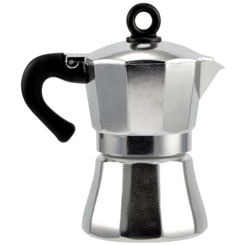 Espressor Moka din Aluminiu, 6 Persoane, Perfect Home