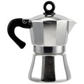 Espressor Moka din Aluminiu, pentru 3 Persoane, Perfect Home
