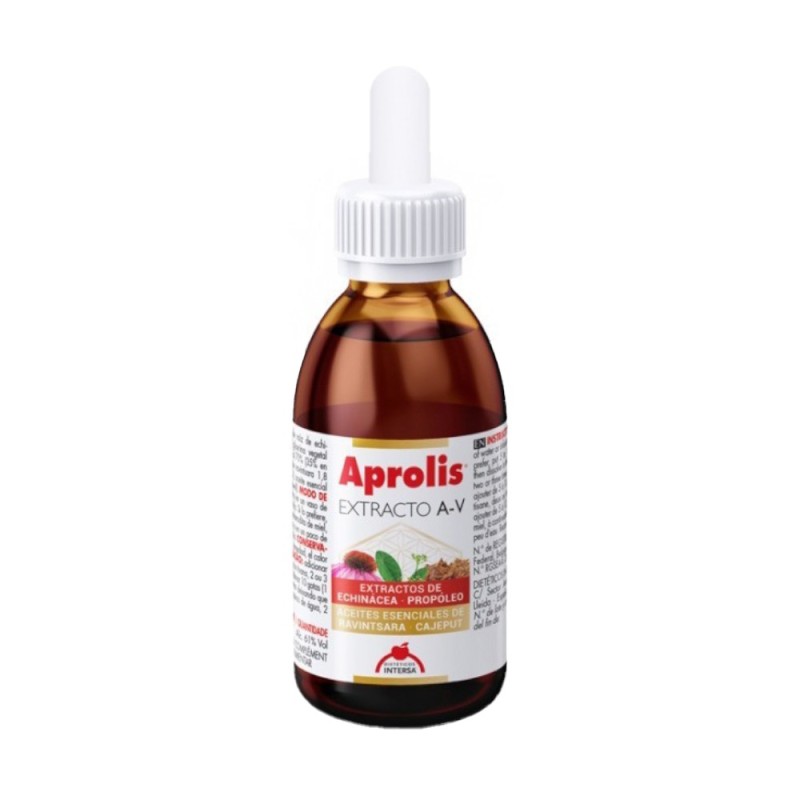 Extract A-V de Propolis, Plante si Uleiuri Esentiale, 30ml Aprolis