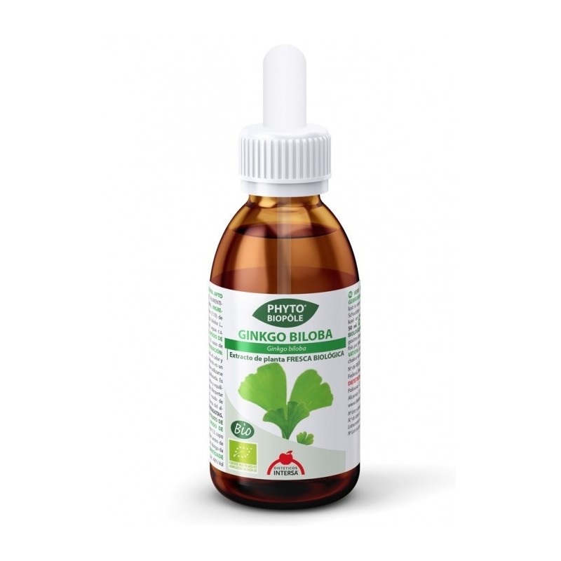 Extract Bio de Ginkgo Biloba, 50 ml Phyto-Biopole