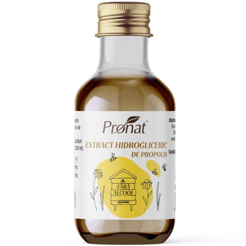 Extract Hidrogliceric de Propolis, Bio, 30 ml