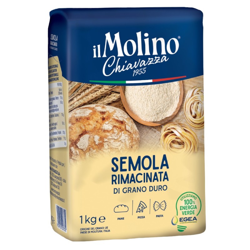 Faina din Grau Dur Remacinata, Chiavazza, 1 kg
