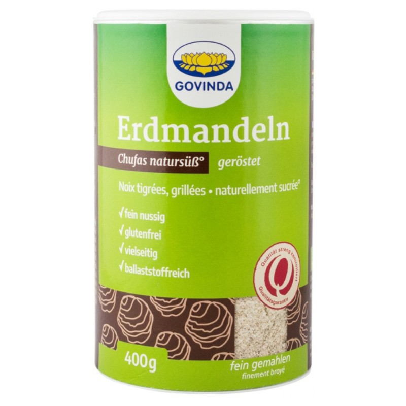 Faina din Migdale de Pamant Bio Prajite si Macinate Biogast Chufas, 400 g