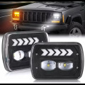 Far Off Road 45W, 5 x 7 Inch, 12V-24V, 2700Lm, IP 67, Semnalizare Dinamica, Smart Heater