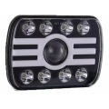 Far Off Road, 65W, 5 x 7 Inch, 12V-24V, 5000Lm, IP 68, Smart Heater