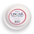 Farfurii Unica Folosinta Oscar Mert 210 mm, 50 Bucati